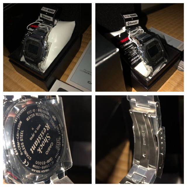 G-SHOCK(ジーショック)の新品 CASIO G-SHOCK GMW-B5000D-1JF フルメタル 銀 メンズの時計(腕時計(デジタル))の商品写真