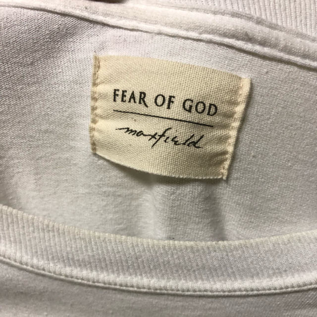 Fear of God maxfield ロンTee Lサイズ