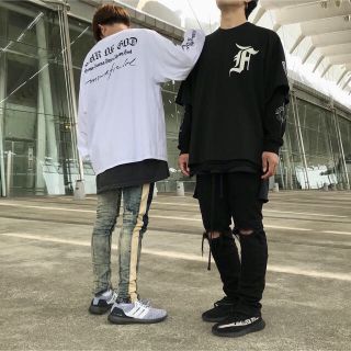 フィアオブゴッド(FEAR OF GOD)のfear of god × maxfield コラボ ロンT(Tシャツ/カットソー(七分/長袖))