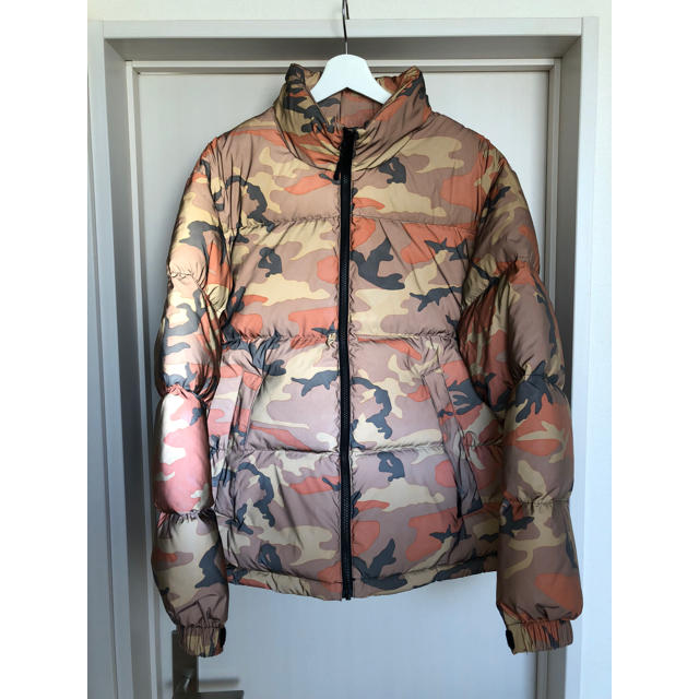 reflective camo down jacket supreme