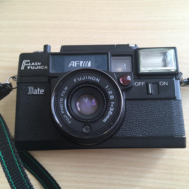 完動品 flash fujica af date