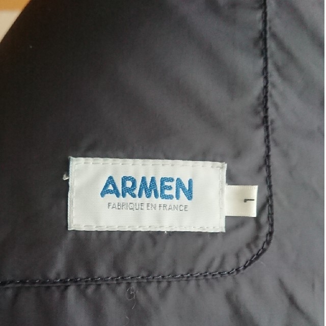 ARMEN(アーメン)のARMEN (アーメン) /リバーシブルダウンコート / コーデュロイ×ナイロン レディースのジャケット/アウター(ダウンコート)の商品写真