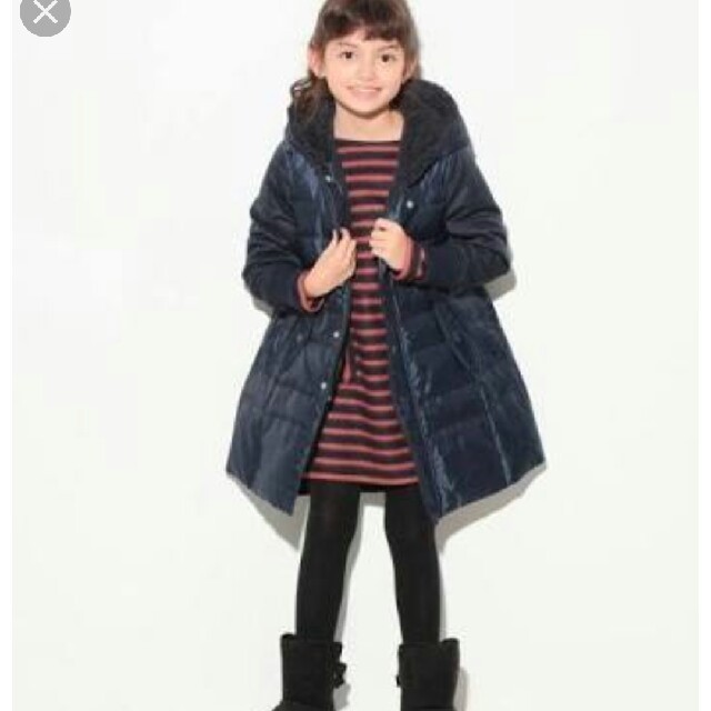 COMME CA ISM(コムサイズム)のダウンコート キッズ/ベビー/マタニティのキッズ服女の子用(90cm~)(コート)の商品写真