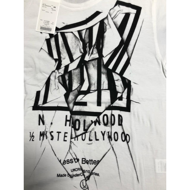 N.HOOLYWOOD(エヌハリウッド)のN.HOOLYWOOD アンダーカバーコラボTシャツ nハリ ミスターハリウッド メンズのトップス(Tシャツ/カットソー(半袖/袖なし))の商品写真