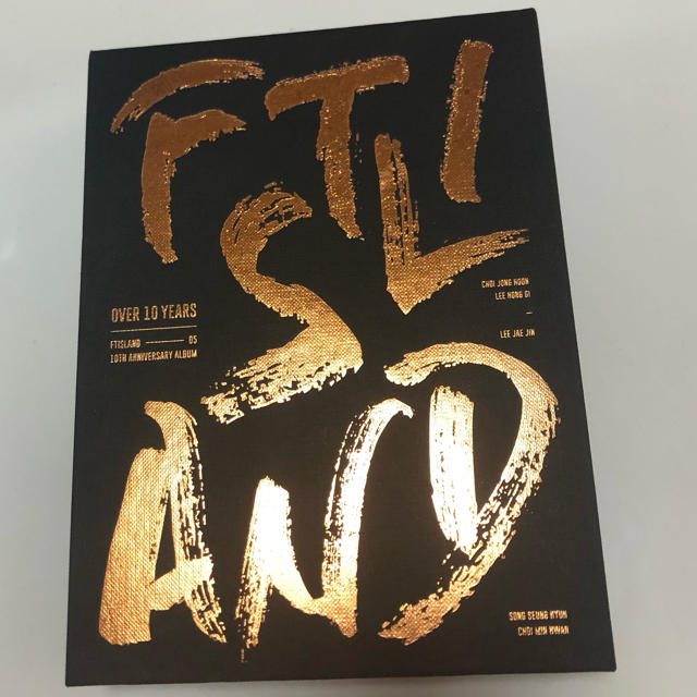 ftisland over10years ＊トレカ選べます エンタメ/ホビーのCD(K-POP/アジア)の商品写真