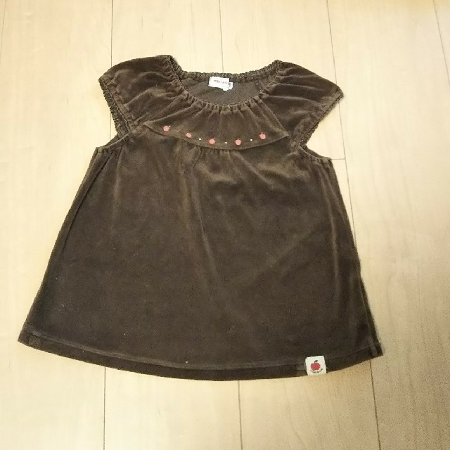 mikihouse(ミキハウス)のミキハウス 女児 ベスト110㎝ キッズ/ベビー/マタニティのキッズ服女の子用(90cm~)(その他)の商品写真