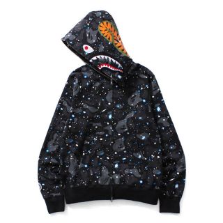 アベイシングエイプ(A BATHING APE)のa bathing ape 星空 パーカー(パーカー)