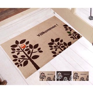 玄関マット Valkommen! 50×80cm 全3色(玄関マット)