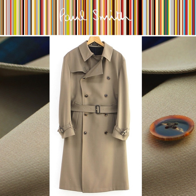 Paul Smith(ポールスミス)の新品　M　Paul Smith　Bower Roebuck　\162,000 メンズのジャケット/アウター(トレンチコート)の商品写真