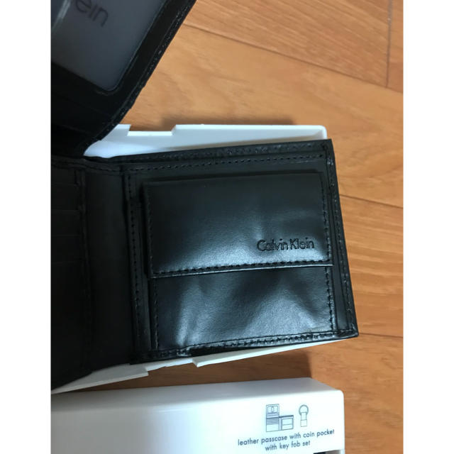 Calvin Klein(カルバンクライン)の新品カルバンクライン サイフ キーリング セット メンズのファッション小物(折り財布)の商品写真