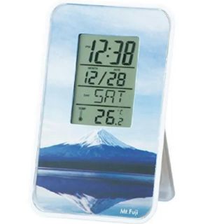 アデッソ オリジナルクロック 富士山(置時計)