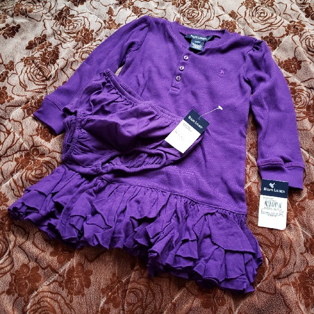 Ralph Lauren(ラルフローレン)の新品　ラルフローレン　ワンピース　2歳用 キッズ/ベビー/マタニティのキッズ服女の子用(90cm~)(ワンピース)の商品写真