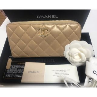 シャネル(CHANEL)のCHANELラウンドファスナー長財布(財布)