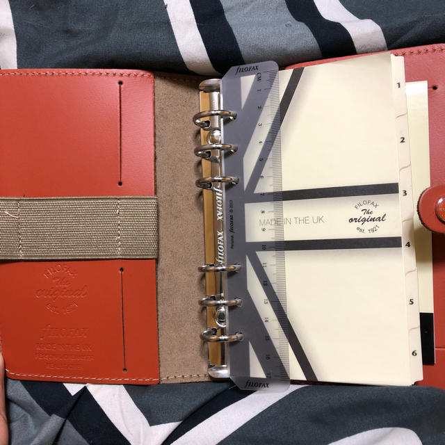 Filofax(ファイロファックス)のファイロファックス　FILOFAX オリジナル　バイブルサイズ ハンドメイドの文具/ステーショナリー(その他)の商品写真