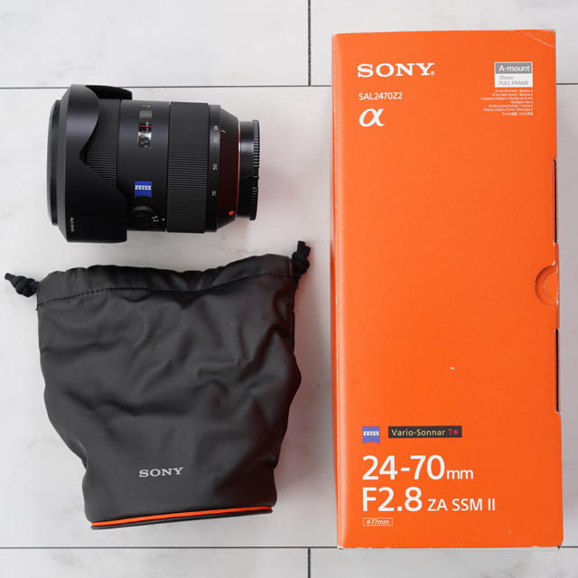 予約販売】本 SONY - SONY 24-70mm F2.8 ZA SSM II (SAL2470Z2) レンズ