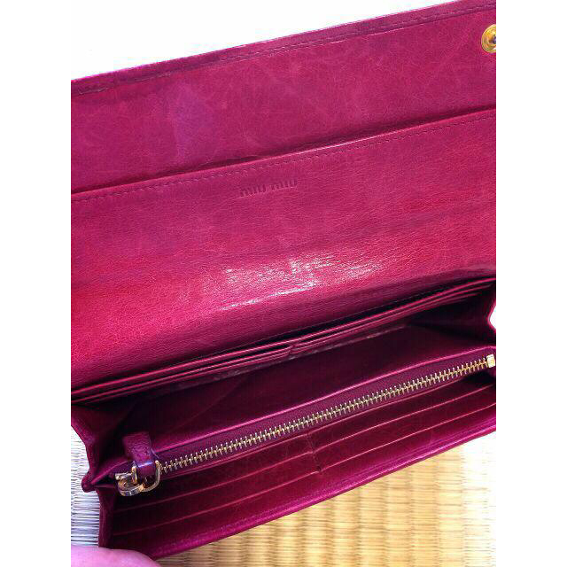 miumiu(ミュウミュウ)の長財布 レディースのファッション小物(財布)の商品写真