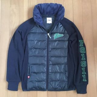 フィラ(FILA)のFILA ダウンブルゾン 【M】紺(ウエア)