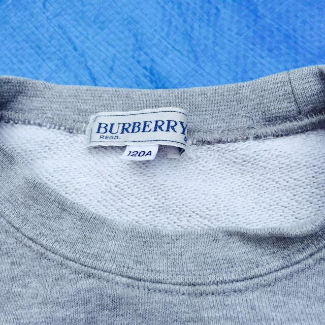 BURBERRY(バーバリー)のBurberryキッズトレーナー120A キッズ/ベビー/マタニティのキッズ服女の子用(90cm~)(その他)の商品写真