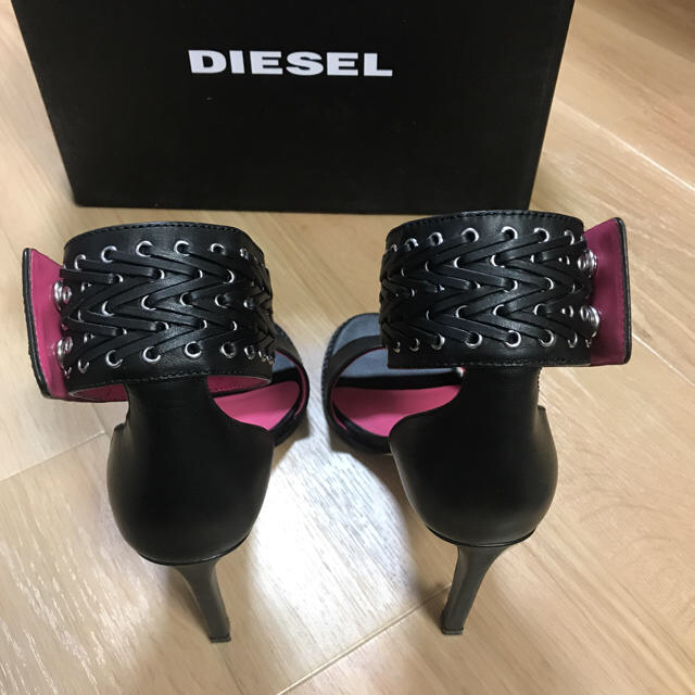 DIESEL(ディーゼル)のdiesel  サンダル アンクレットピンヒール  2018ss  24.0㎝ レディースの靴/シューズ(サンダル)の商品写真