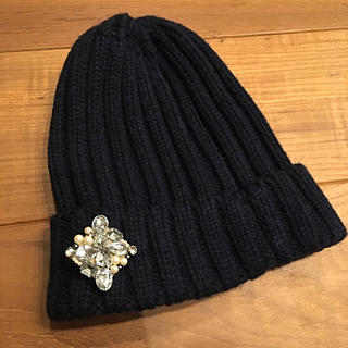 エージーバイアクアガール(AG by aquagirl)のニット帽(ニット帽/ビーニー)