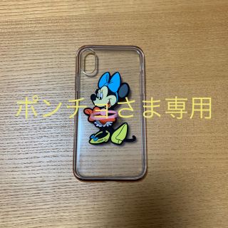 ディズニー(Disney)のiPhone XSケース スマホリング(iPhoneケース)