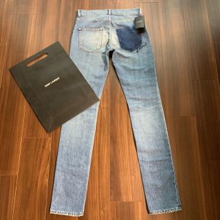 サンローラン(Saint Laurent)のYSK様専用サンローランデニムパンツ希少27インチ新品未使用タグ有直営店9万(デニム/ジーンズ)