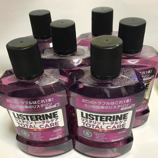 リステリン(LISTERINE)のリステリン トータルケア 1000ml✖️6本 セット(マウスウォッシュ/スプレー)