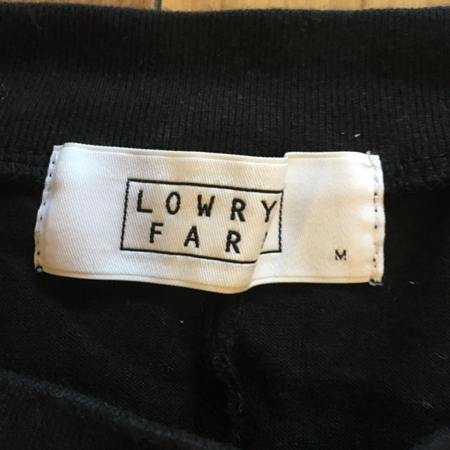 LOWRYS FARM(ローリーズファーム)のLOWRYSFARM♡黒ロンＴ レディースのトップス(Tシャツ(長袖/七分))の商品写真