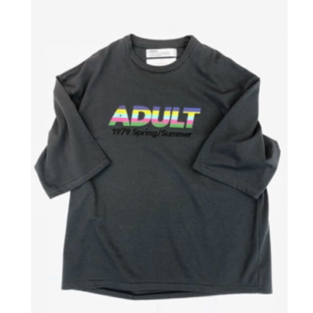 Tシャツ/カットソー(半袖/袖なし)dairiku 19ss ADULT Tシャツ T-shirt グレー