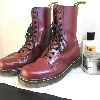 ドクターマーチン(Dr.Martens)のドクターマーチン 10ホール チェリーレッド UK6(ブーツ)