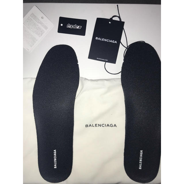 balenciaga triples bred 41