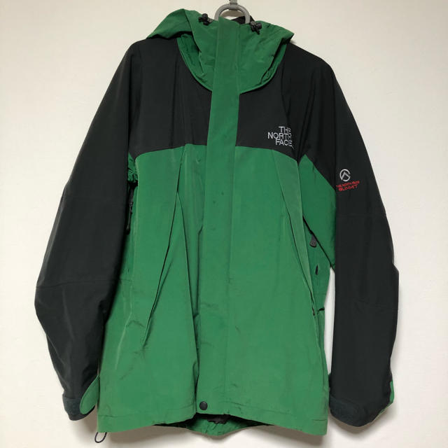 the North face  ザ ノースフェイス パーカー緑 Mサイズ