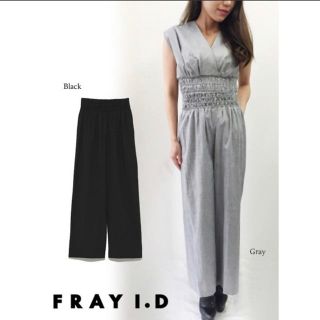 完売商品☆FRAY ID ウエストシャーリングブラウス