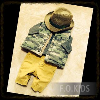 エフオーキッズ(F.O.KIDS)のF.O.KIDS マスタードハーフパンツ(その他)