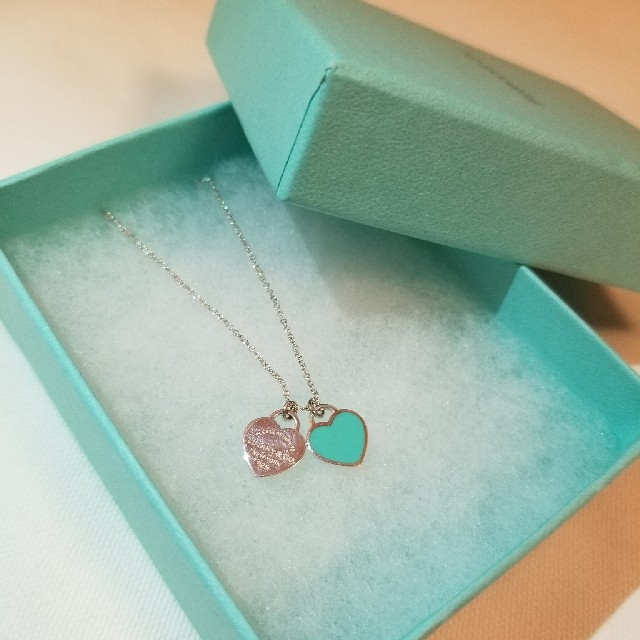 34%割引 日本人気超絶の Tiffany & Co. - ティファニー♡ミニダブル 34%割引 日本人気超絶の Tiffany & Co. - ティファニー♡ミニダブル