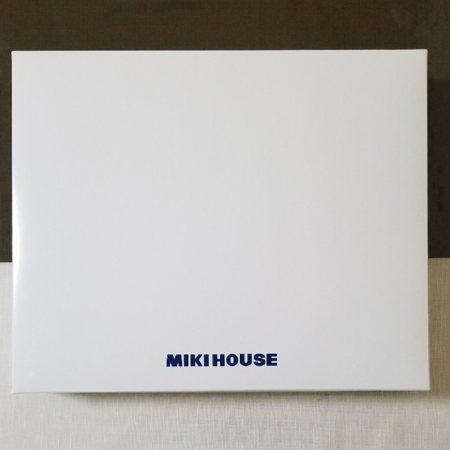 mikihouse(ミキハウス)の新品未使用 ミキハウス バスポンチョ キッズ/ベビー/マタニティのベビー服(~85cm)(バスローブ)の商品写真