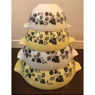 パイレックス(Pyrex)のオールドパイレックス シンデレラボウル グーズベリー グースベリー(食器)