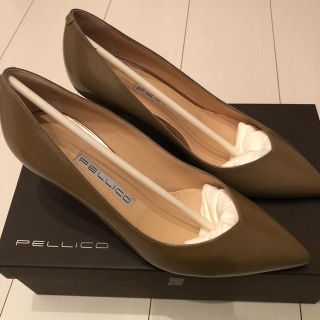 ペリーコ(PELLICO)の☆美品☆ペリーコ  パンプス 36 グレージュ (ハイヒール/パンプス)