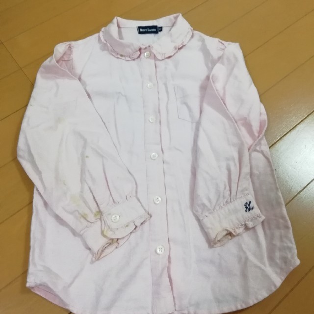 Ralph Lauren(ラルフローレン)のラルフローレン120センチ女児　セレモニードレスブラウス キッズ/ベビー/マタニティのキッズ服女の子用(90cm~)(ドレス/フォーマル)の商品写真