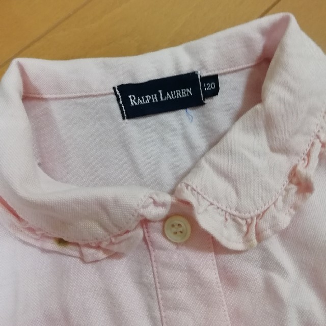 Ralph Lauren(ラルフローレン)のラルフローレン120センチ女児　セレモニードレスブラウス キッズ/ベビー/マタニティのキッズ服女の子用(90cm~)(ドレス/フォーマル)の商品写真