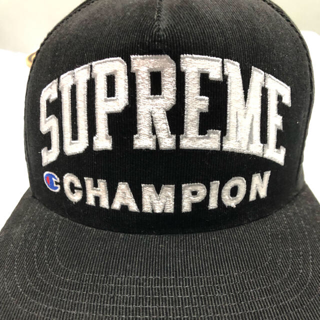 再再販 Supreme CHAMPION SUPREME - コラボキャップ キャップ ラクマ ...