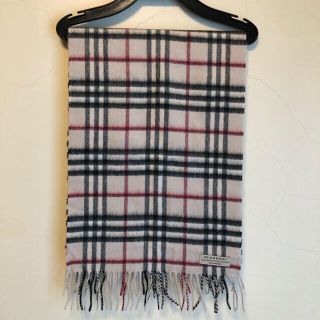 バーバリー(BURBERRY)の未使用BURBERRYバーバリーマフラーカシミヤ100％(マフラー/ショール)