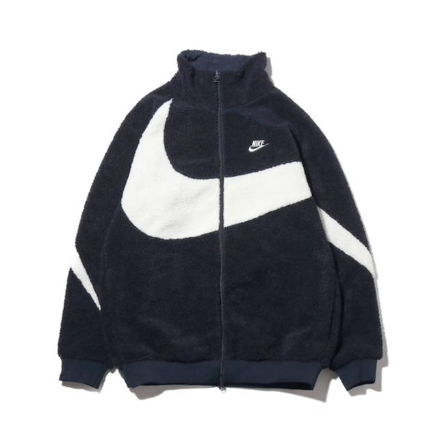 ブルゾン【紺L】NIKE BIG SWOOSH BOA JACKET ボアジャケット