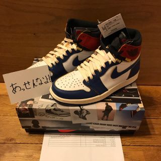 ナイキ(NIKE)のUS5.5 UNION × NIKE AIR JORDAN 1 RETRO(スニーカー)