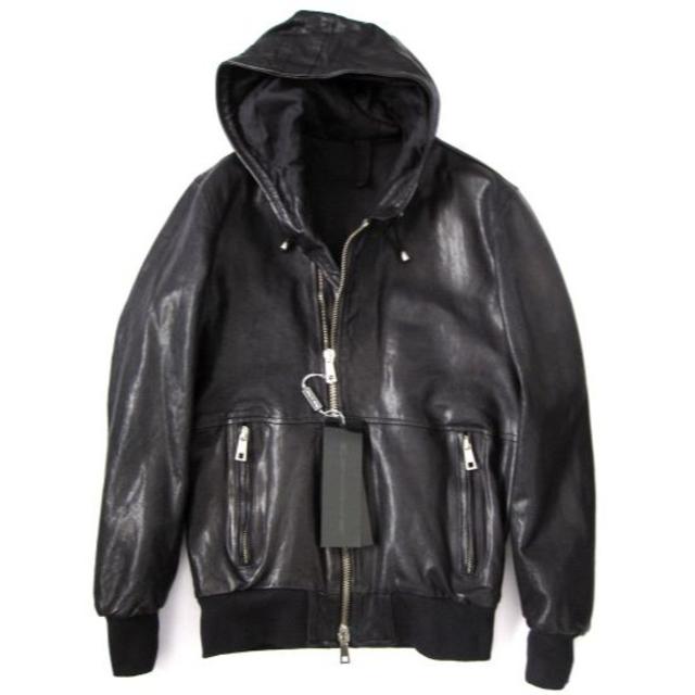 最も優遇 新品!◇MUSHER ブルゾン◇マーシャ パーカー レザー レザー