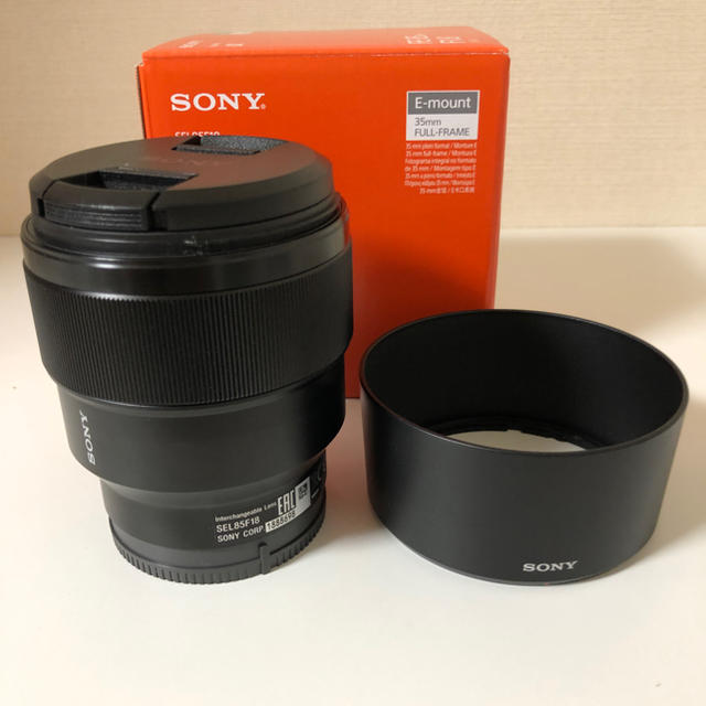 SONY FE 85mm F1.8 SEL85F18 箱付属品完備