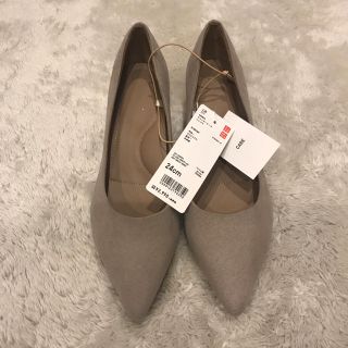 ユニクロ(UNIQLO)のチャンキーヒールパンプス 24cm(ハイヒール/パンプス)