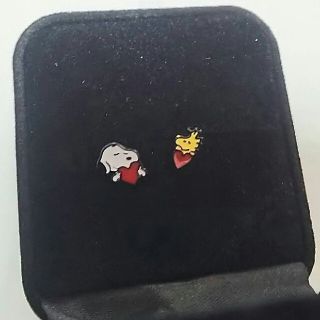 スヌーピー(SNOOPY)の新品❤スヌーピー ウッドストック ピアス(ピアス)