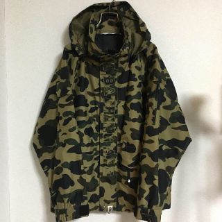 アベイシングエイプ(A BATHING APE)のA Bathing Ape【ベイシング エイプ】カモフラマウンテンパーカー！ (マウンテンパーカー)