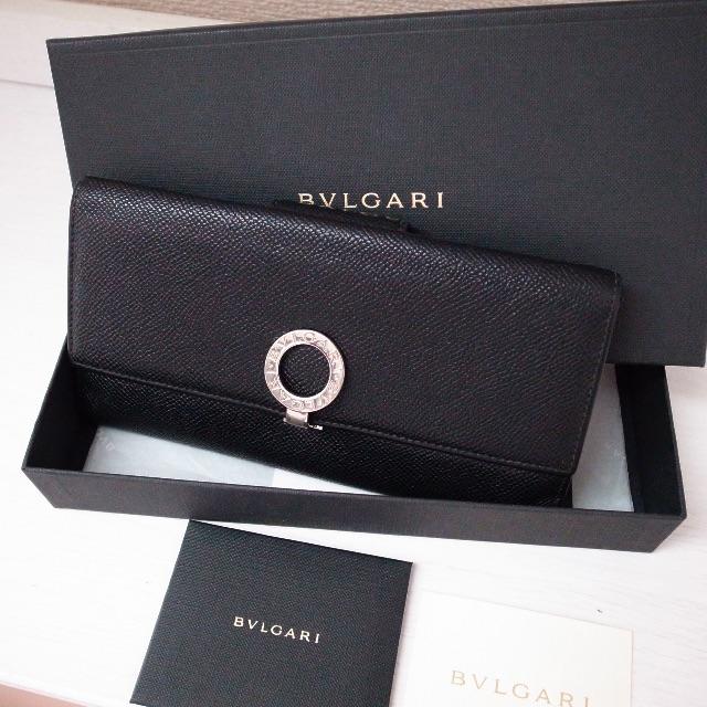 BVLGARI(ブルガリ)の正規品☆最安値☆ブルガリ　長財布　ロゴクリップ　黒　レザー　バッグ　財布　小物 メンズのファッション小物(長財布)の商品写真